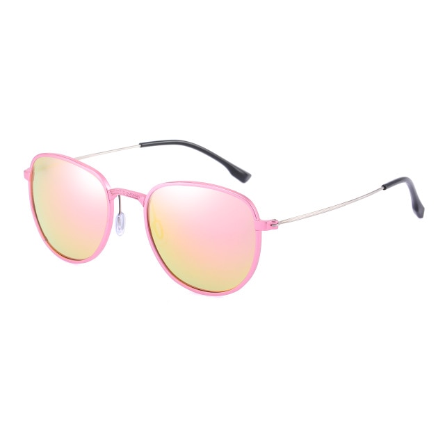 Polarized Oval Vintage Sunglasses for Men