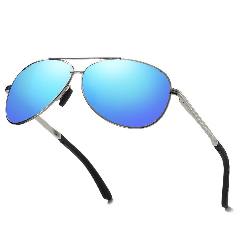 Oval Polarized Vintage Sunglasses for Men